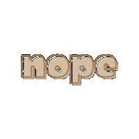 Nope Sticker by Natasja | WATZIJZEGT
