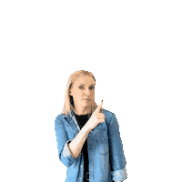 mediaquestltd point pointing point up girl pointing Sticker