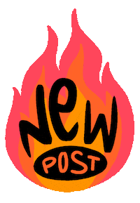 Fire Burn Sticker by Yeremia Adicipta