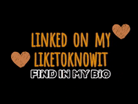 Krystalsmindblog heart yellow influencer bio GIF