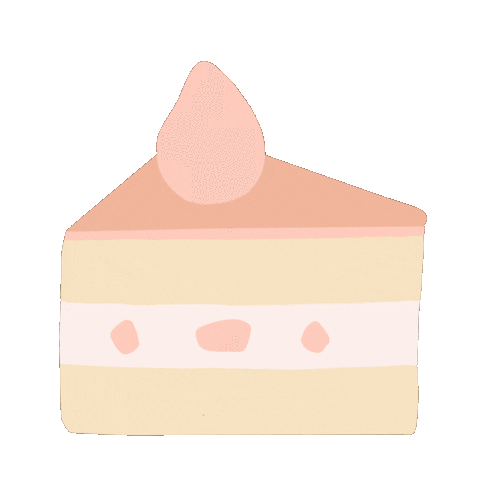 Strawberry Cake Sticker