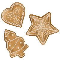 Christmas Gingerbread Sticker