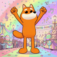 Easter Parade Dancing GIF by BONK