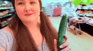 Tillydofficial shopping cucumber naughty girl tilly d GIF