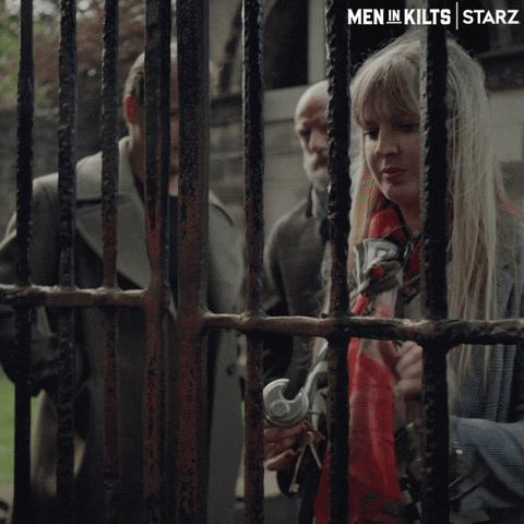 Sam Heughan Gate GIF by Men in Kilts: A Roadtrip with Sam and Graham