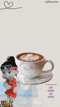 Café GIF by Zhotcita