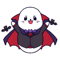 Trick Or Treat Halloween Sticker by Sappy Seals