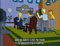 homer simpson interview GIF