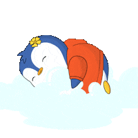 Tired Good Night Sticker by Pudgy Penguins