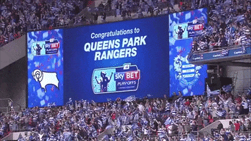waving queens park rangers GIF by QPR FC