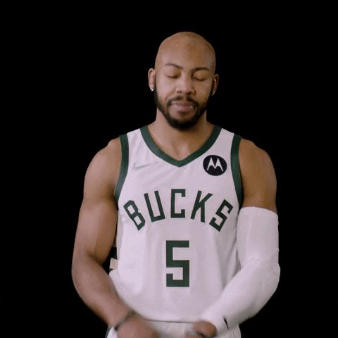 Jevon Carter Running GIF by Milwaukee Bucks