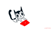 Cat Animation GIF by Cindy Suen