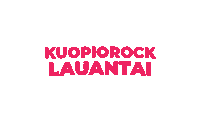 Kuopiorock Sticker by NM Live