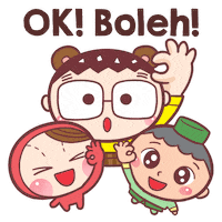 Muslim Ok Sticker by Bear Boss Buddies