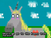 unicorn forest GIF by Squirrel Monkey