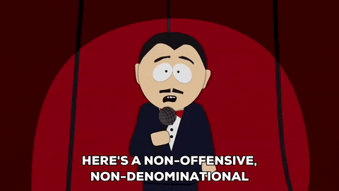 stage showing GIF by South Park 