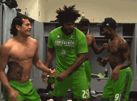 major league soccer dancing GIF by Seattle Sounders