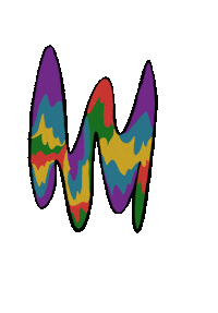 Wave Color Sticker