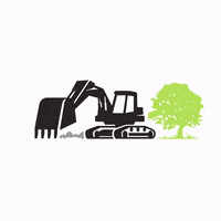 schneiderbau_badlaasphe excavator digger bagger gartenbau GIF