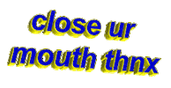close your mouth Sticker by AnimatedText
