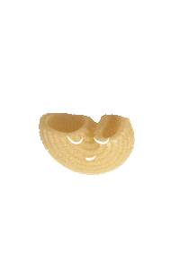 alb-gold food relax yoga pasta Sticker