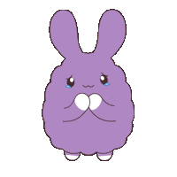 Japan Cute Bunny Sticker by Moriusa