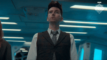 David Tennant Jaw Drop GIF by Doctor Who