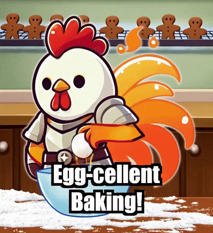 Winter Baking GIF by Zorooster