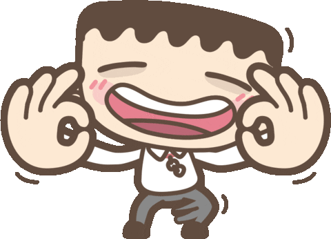 Happy Mark Sticker