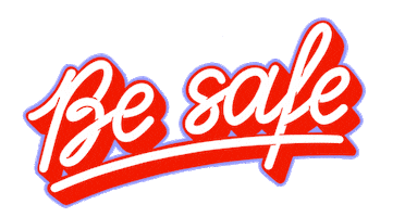 Stay Home Be Careful Sticker