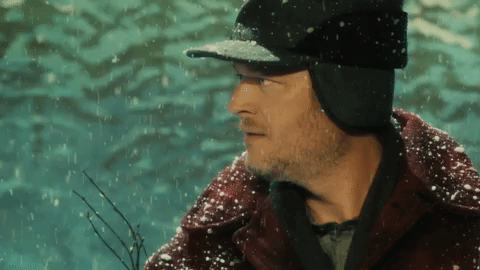 blake shelton christmas GIF by Gwen Stefani