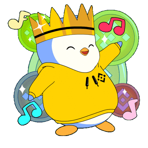 Dance Party Sticker by Pudgy Penguins