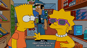 the simpsons lou GIF