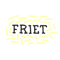 Friet Patat Sticker by Cityguys.nl