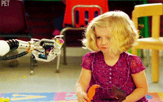 robot daycare GIF