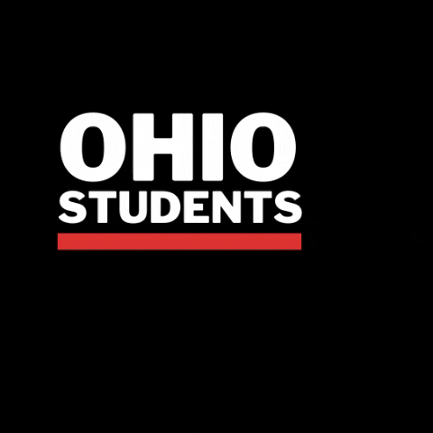 OhioStudents giphygifmaker vote osa ohio students GIF