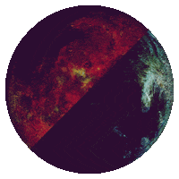 Space Planet Sticker by Shinedown
