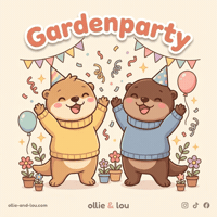 Celebrate Garden Party GIF by Ollie & Lou