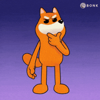 Pondering GIF by BONK