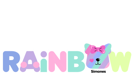 Rainbow Mushi Sticker by simones