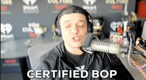 PopCultureWeekly giphygifgrabber radio station kyle mcmahon favorite song GIF