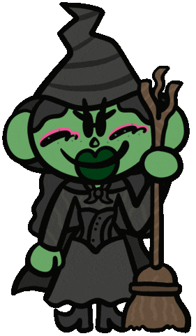 Elphaba Sticker by しまみほ