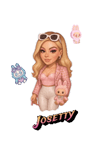 Pink Popmart Sticker