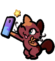 Click Social Media Sticker by Créu Cat