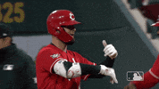 Jesse Winker Baseball GIF by Cincinnati Reds