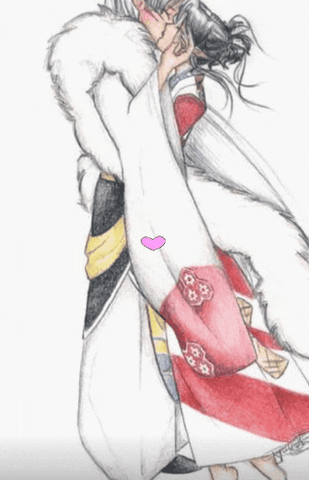 hazelnut2 giphygifmaker giphygifmakermobile kagura sesshomaru x kagura GIF