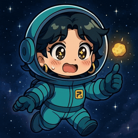 Space Floating GIF by Persona