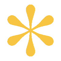 Typo Asterisk Sticker