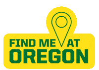 U Of O Ducks Sticker by University of Oregon