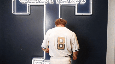 Georgia Tech Baseball GIF by Georgia Tech Yellow Jackets
